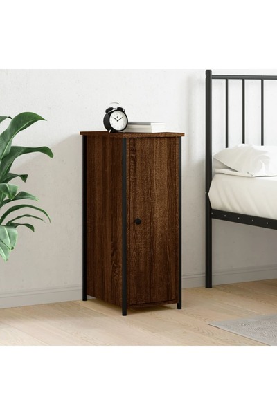 Concept Noptieră, stejar maro, 32x42x80 cm, lemn compozit