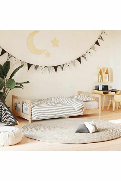 Concept Cadru pat pentru copii, 90x200 cm, lemn masiv de pin