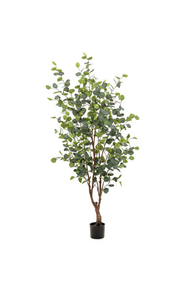 EMERALD Arbore de eucalipt artificial în ghiveci, 140 cm