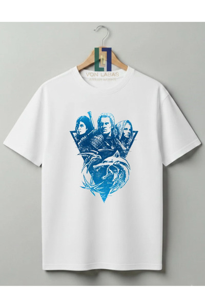 Grafftee Clothing Tricou The Witcher Design Premium cu imprimeu - Design spec...