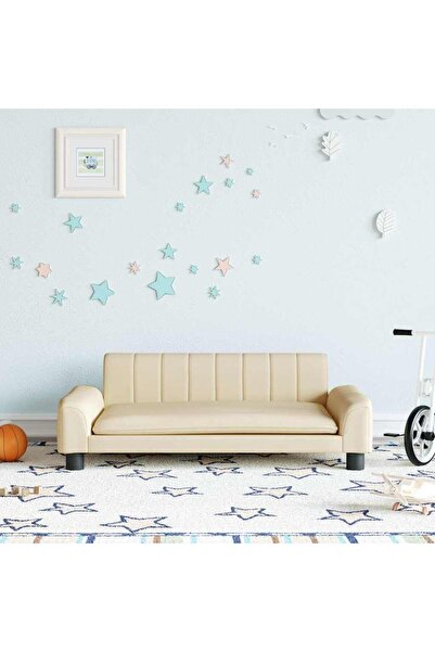 Concept Children's sofa, cream, 90x53x30 cm, fabric