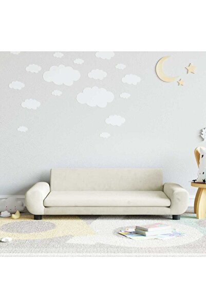 Concept Children's sofa, cream, 100x54x33 cm, Velvet