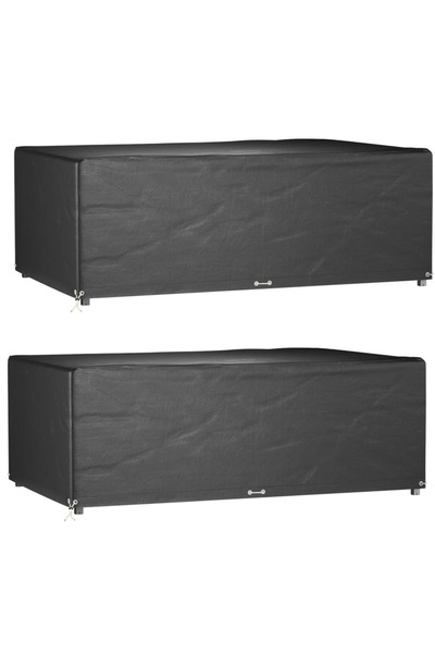 Concept Huse mobilă grădină, 2 buc, 12 ocheți 213x132x75cm, rectangular