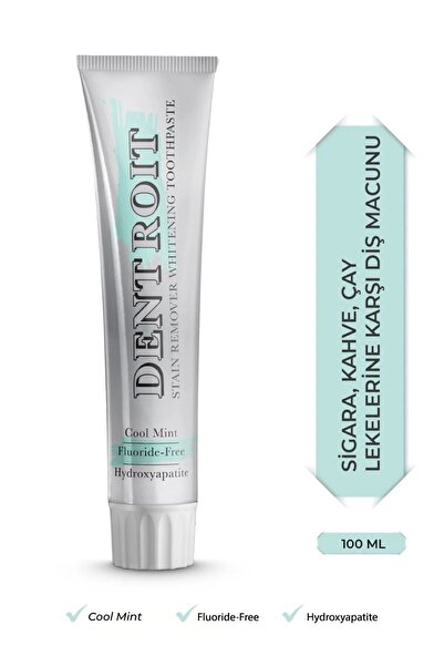 Dentroit & BEYAZLATICI DİŞ MACUNU / STAIN REMOVAL & WHITENING TOOTHPASTE