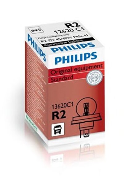 Philips Standard R2 55/50W 24V 13620C1 Halogen Car Headlight Bulb