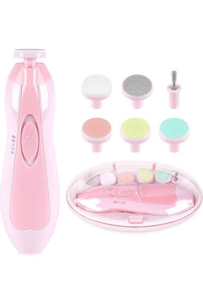 Arabest Baby Nail Clippers Baby Safe Electric Trimmer Nail File Kit for Newbo...