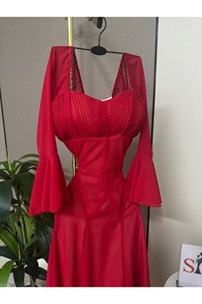 ALSAMAHA Red dress