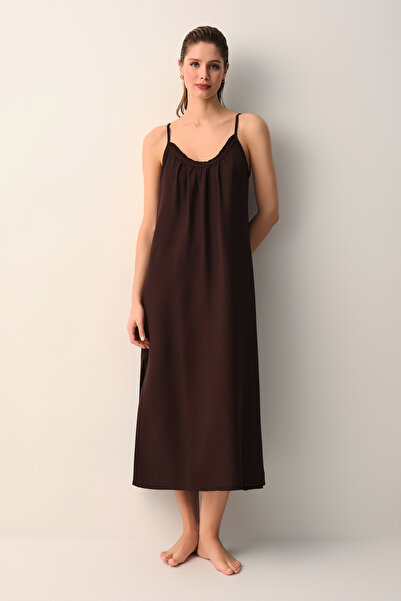 SUWEN فستان الشاطئ جريس