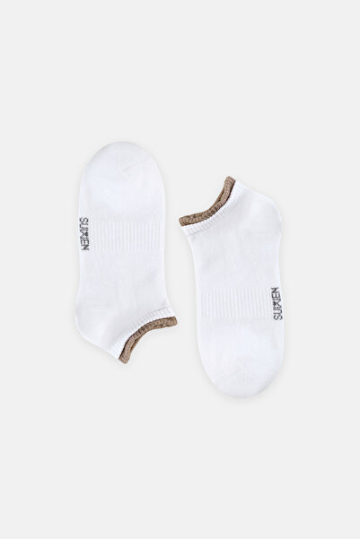 SUWEN Color Band Sneaker Socks