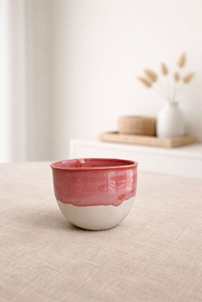 Par Seramik Blush Stoneware, Seramik Espresso ve Kahve Bardağı, El Yapımı Öze...