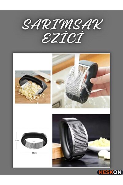 Keskon Garlic Crusher Press |   Practical Joining Tool |   Fast and Easy Garl...