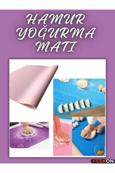 Keskon Silicone Scale Dough Rolling Mat |   Dough Kneading and Baking Mat |  ...