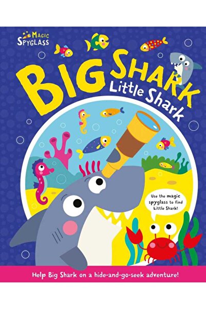 Imagine That Big Shark Little Shark - Magic Spyglass Board book