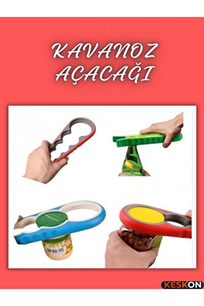 Keskon Jar and Bottle Opener |   Multi-Purpose Cap Opener |   Practical Kitch...