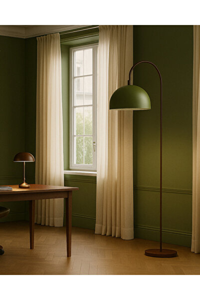Longing Terra Verde Metal Lambader Oturma Odası & Yatak Odası & Salon Lambader