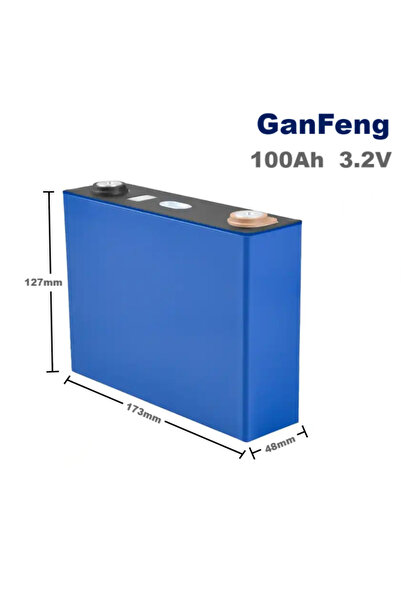 Ganfeng 3.2V Volt 100Ah Amper LifePo4 A Grade Prizmatik Pil