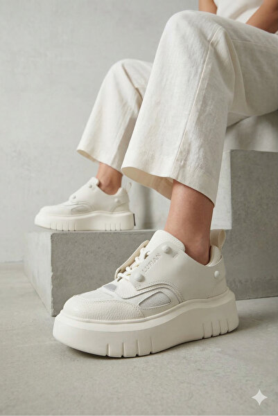 Lufian Icy Women's sneakerși Pantofi sport casual, confortabili, cu talpă îna...