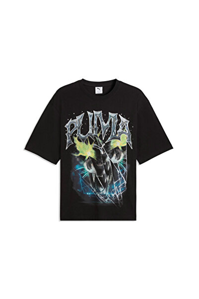 Puma Graphic Tee Men's Casual T-Shirt 63566501 Black