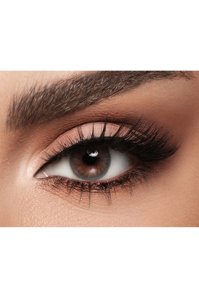 DİVA Steel 3 Months Disposable Contact Lenses, Color Contact Lenses, Gray Con...