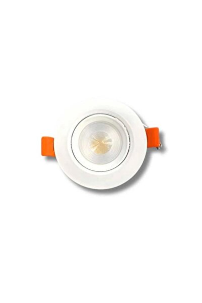 RUTTER 6W Yuvarlak Hareketli Led Spot 6500 KELVİN BEYAZ