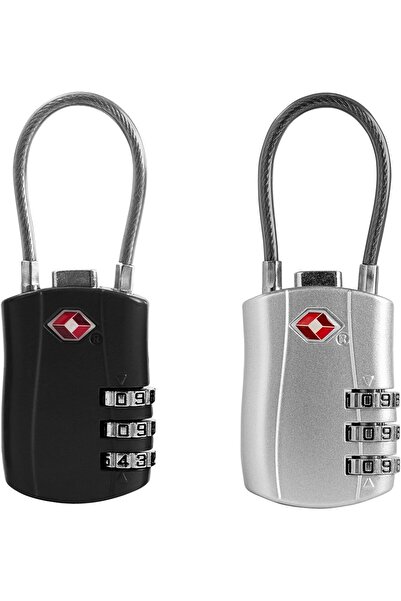 JZS UP Security Luggage Locks TSA Approved 2 Pack