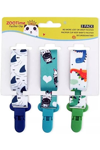 Mumoo bear Set 3 Baby Pacifier Holder Clip - Pacifier Clip for Boys and Girls...