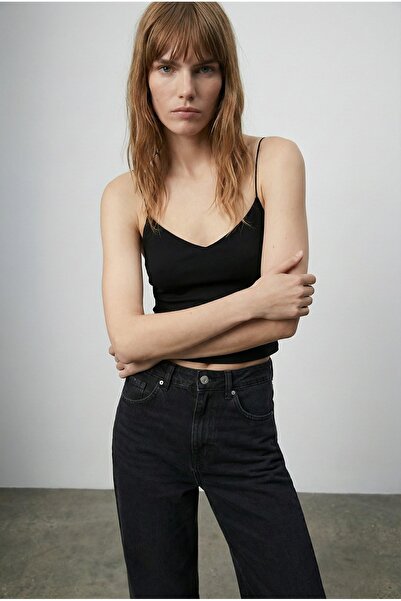 Quzu Women's Blouse 22298 Black