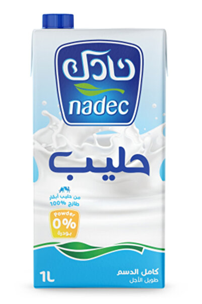 Nadec Full Fat Milk 1 Lt x 6