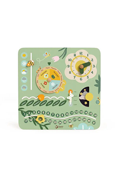 Classic World Ahşap Vintage Takvim 20255