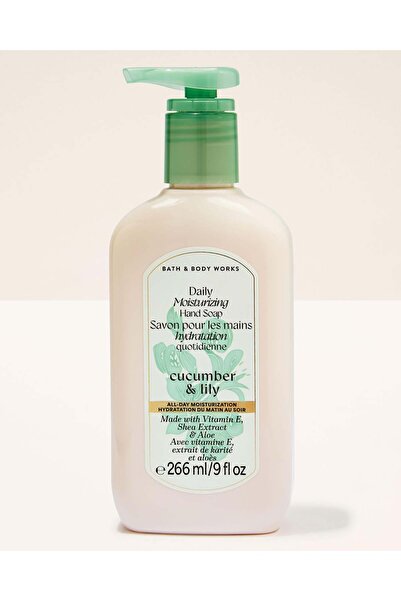 Bath & Body Works Cucumber & Lily Kremsi Lüks El Sabunu