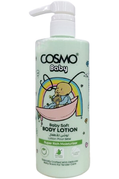 Cosmo Baby Soft Skin Nourishing Mild Everyday Body Lotion (500ml)