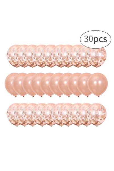 Other 30pcs pink confetti balloons party supplies party supplies decorative m...