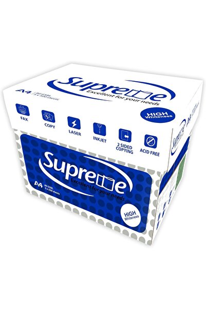 Dolphin Supreme A4 Premium Copy Paper, 80 GSM, 500 Sheets per Ream, Bundle of...
