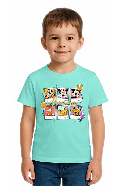 SEDİRLİ Unisex Disney Štampano dečija majica Pamuk komada Pamučni džersej tka...