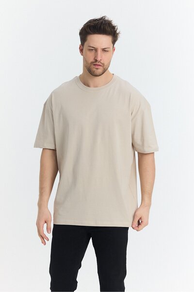 SEDİRLİ Unisex Unprinted Oversized Large T-Shirt Cotton Pieces Combed Cotton ...