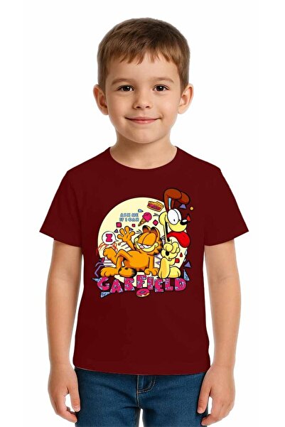 SEDİRLİ Unisex Garfield Štampano Dječja majica Pamuk komada Pamučni džersej t...