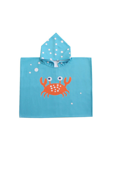 Miela Kids Плажно пончо - Crazy Crab
