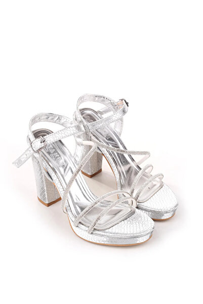 Walkenzo 4752 Rochie de seară cu platformă și toc de 10,5 cm pentru femei san...