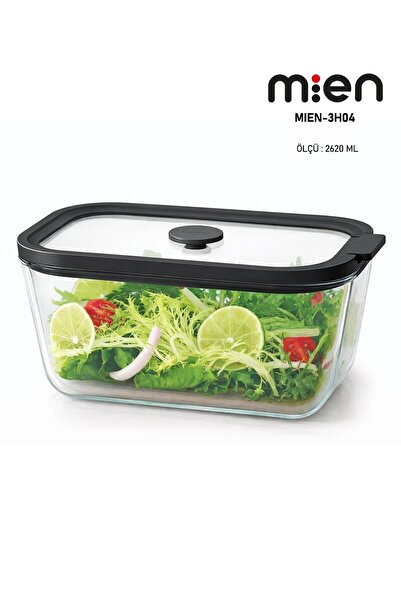 MİEN Silicone Vacuum Lid Storage Container 2620ml