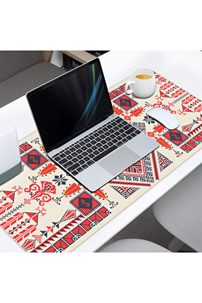 Sumkyle Large Gaming Mouse Pad, Extended Desk Mousepad with Stitched Edges, N...