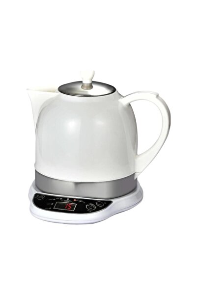 Tradeo Electric Ceramic Arabic Coffee & Tea Dallah - 1000W Smart Kettle with ...