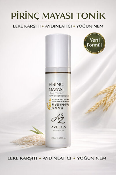 AZELON PİRİNÇ MAYASI LEKE KARŞITI NEMLENDİRİCİ BEYAZLATICI DENGELEYİCİ PARLAK...