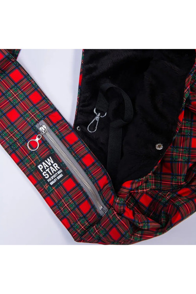 Pawstar 25029 Red Elgin Paws Cross Body Bag