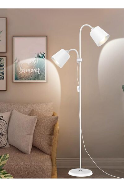 FLYPRO Floor Lamp, Floor Lighting with 3 Color Temperatures Bulb,Standing Lam...