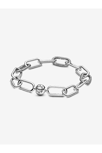 Pandora ME Round Clasp Medium-Link Bracelet
