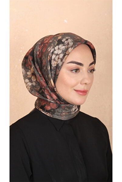 locella Lo'cella Pamuklu Soft Eşarp 4549-6 Haki