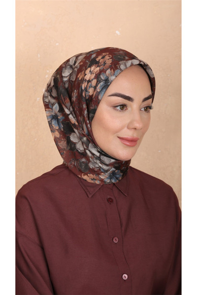 locella Lo'cella Pamuklu Soft Eşarp 4549-9 Taba