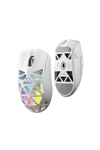 Aula SC620 PAW3311 Sensör 12000 DPI 1000Hz Kablolu ve Kablosuz Gaming Oyuncu ...