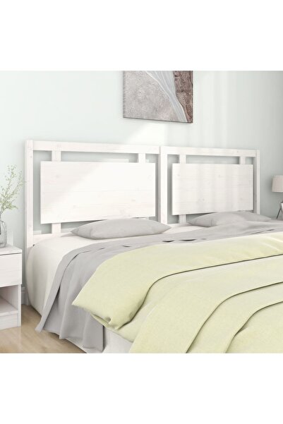 Concept Κομοδίνο, λευκό, 205,5x4x100 cm, μασίφ ξύλο πεύκου