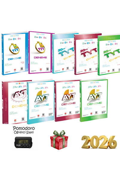 Üç Dört Beş Yayıncılık ÜÇDÖRTBEŞ TYT-AYT SYISL FUL BRNŞ DENM SETİ TYT TÜRK-MA...